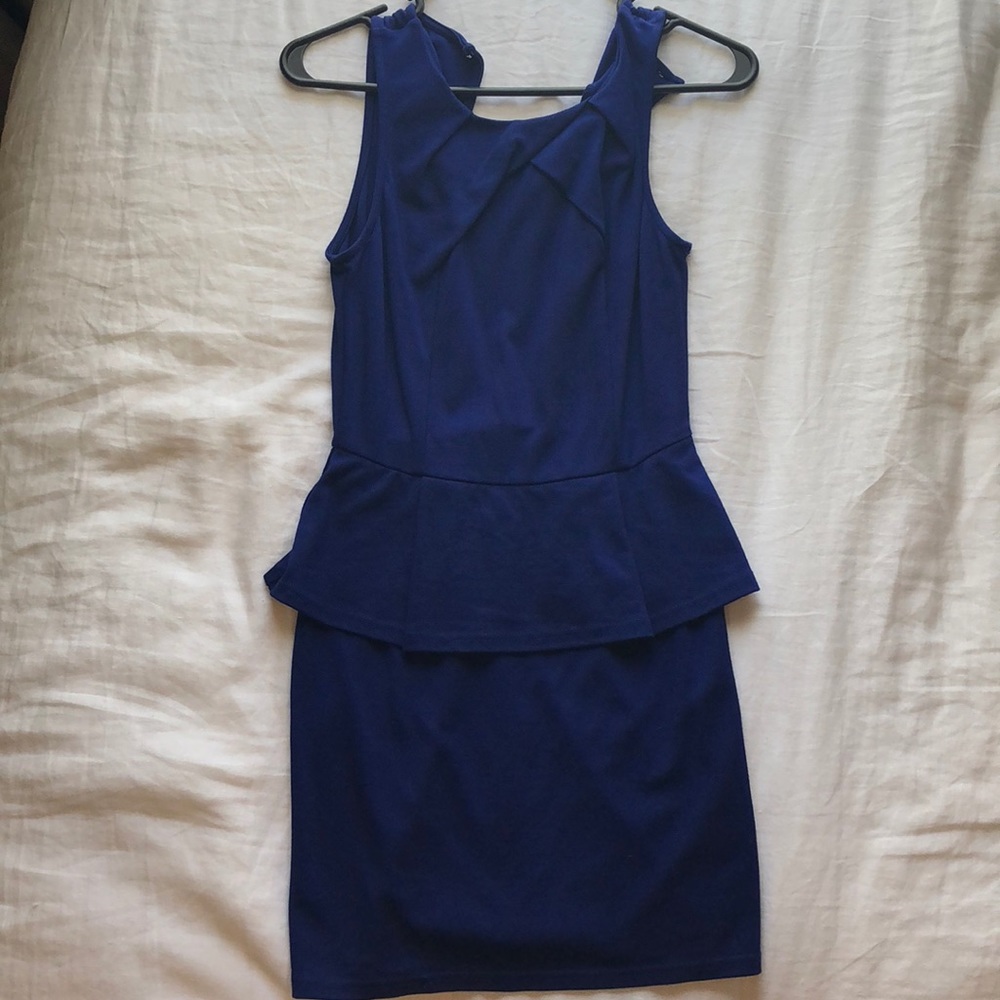 Peplum dress